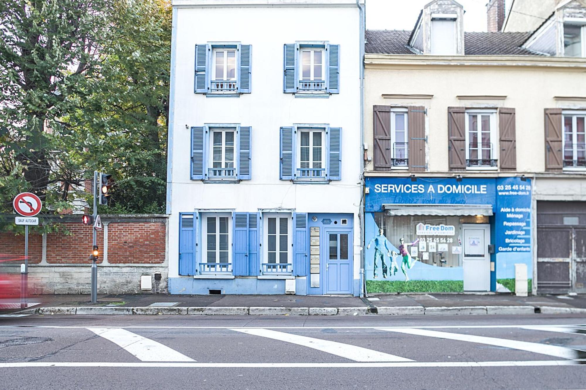 Le Duplex Pasteur - 5 Min Hypercentre - Ideal Groupe - Parking Gratuit Troyes Eksteriør bilde